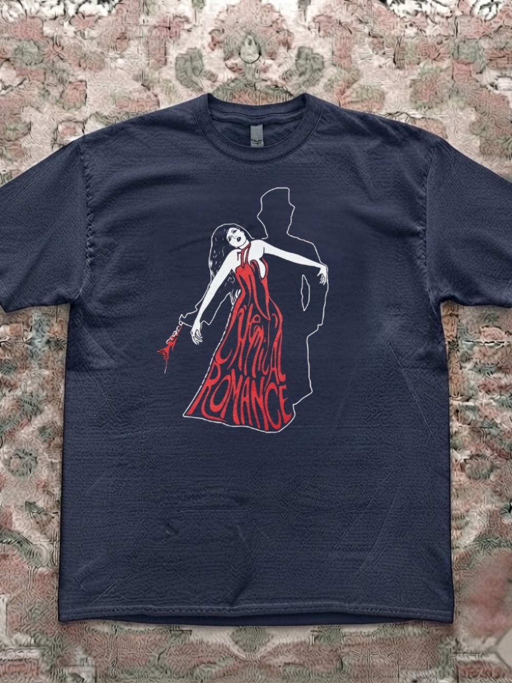 My Chemical Romance Rock Band Three Cheers for Sweet Revenge Vintage T-shirt